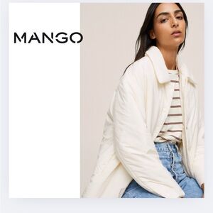 Mango Cream Jacket sz XS (fits M)